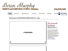 Tablet Screenshot of murphyranchandland.com